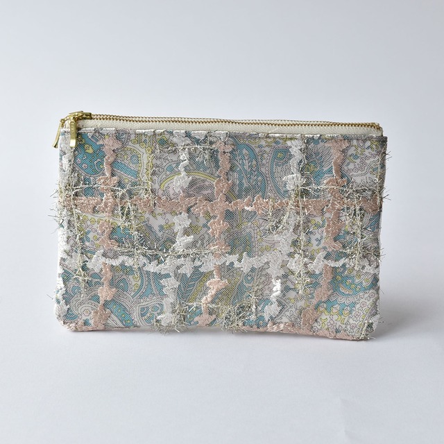 W ZIP POUCH チュール / No,10215