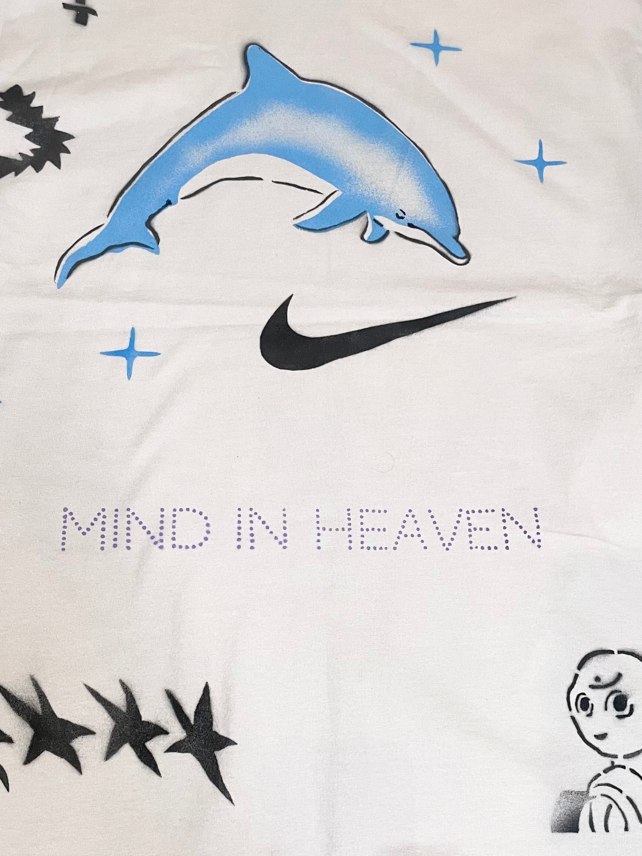 perfect plan Stencil T-shirt 【XL】