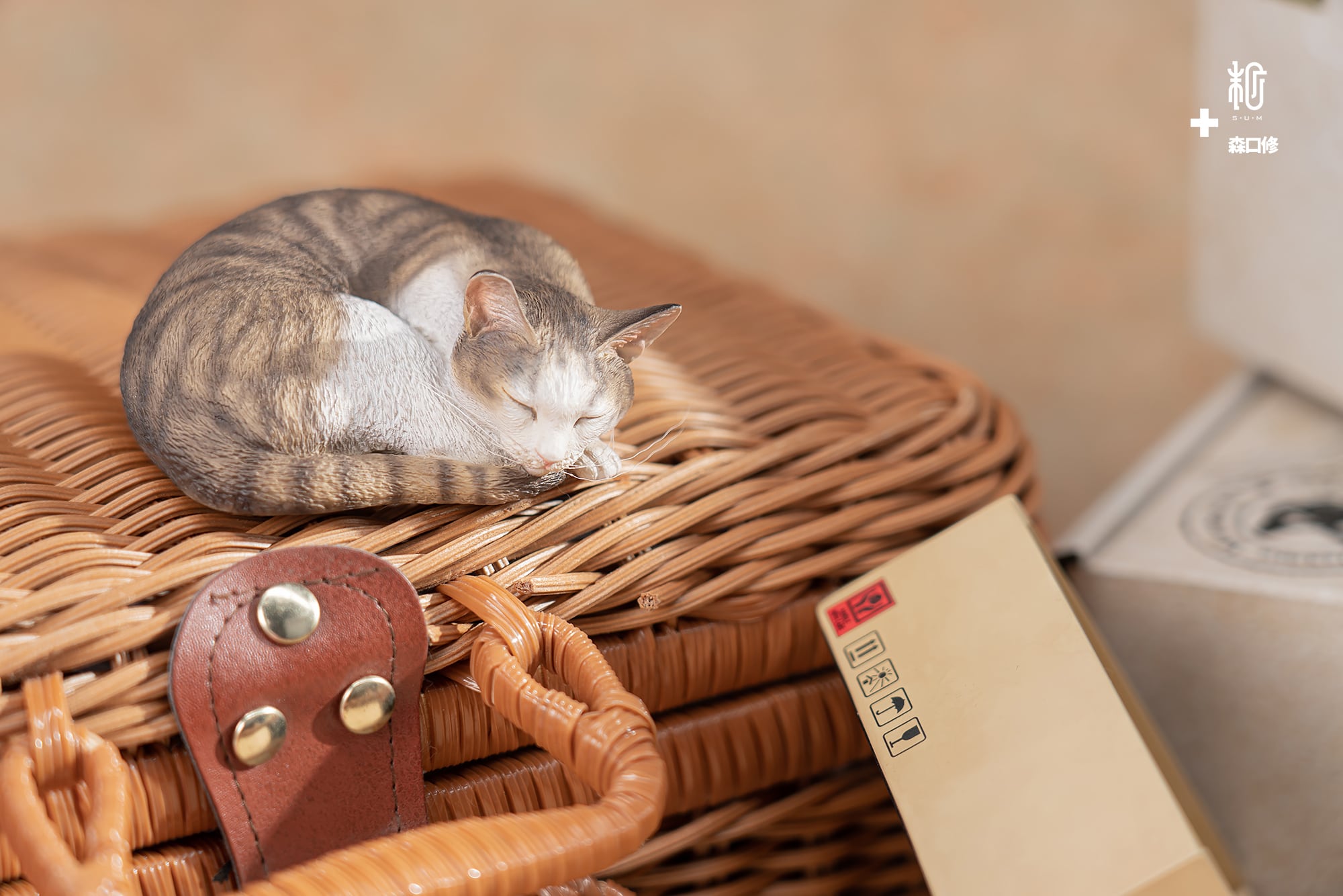 森口修の猫」ー寝姿（キジ猫塗装）｜森口修｜ | sumart
