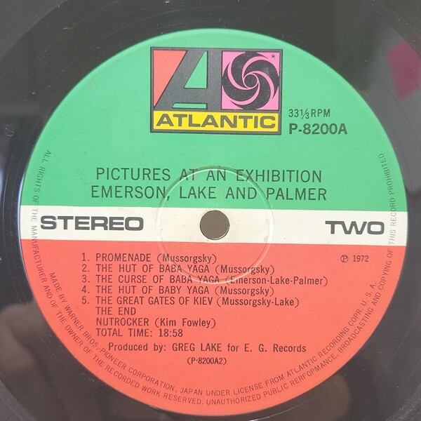 Emerson, Lake & Palmer / Pictures At An Exhibition [P-8200A] - 画像5