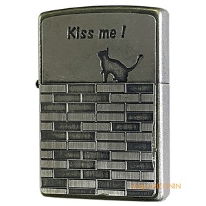 ZIPPO キャットトリック クローム古美バレル ネコ ジッポー ライター ZTR-CAT CB