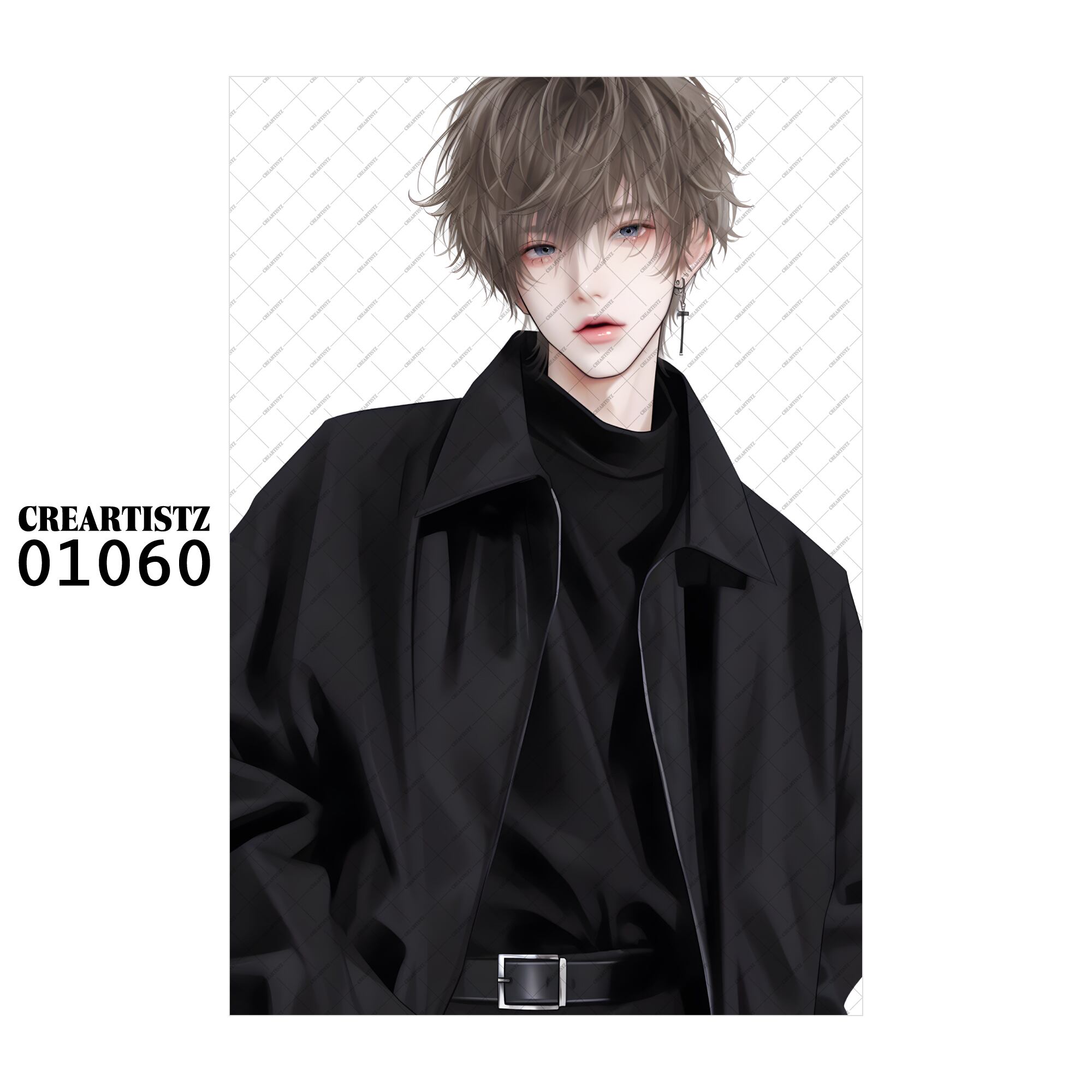 01060 ボーイ クール オリジナル ペーパー/ステッカー 4枚セット CREARTISTZ