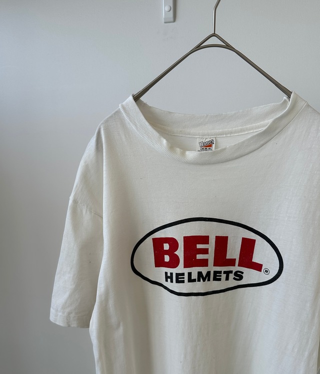 -BELL HELMETS- Vintage 70-80s M Print T-Shirt made in USA