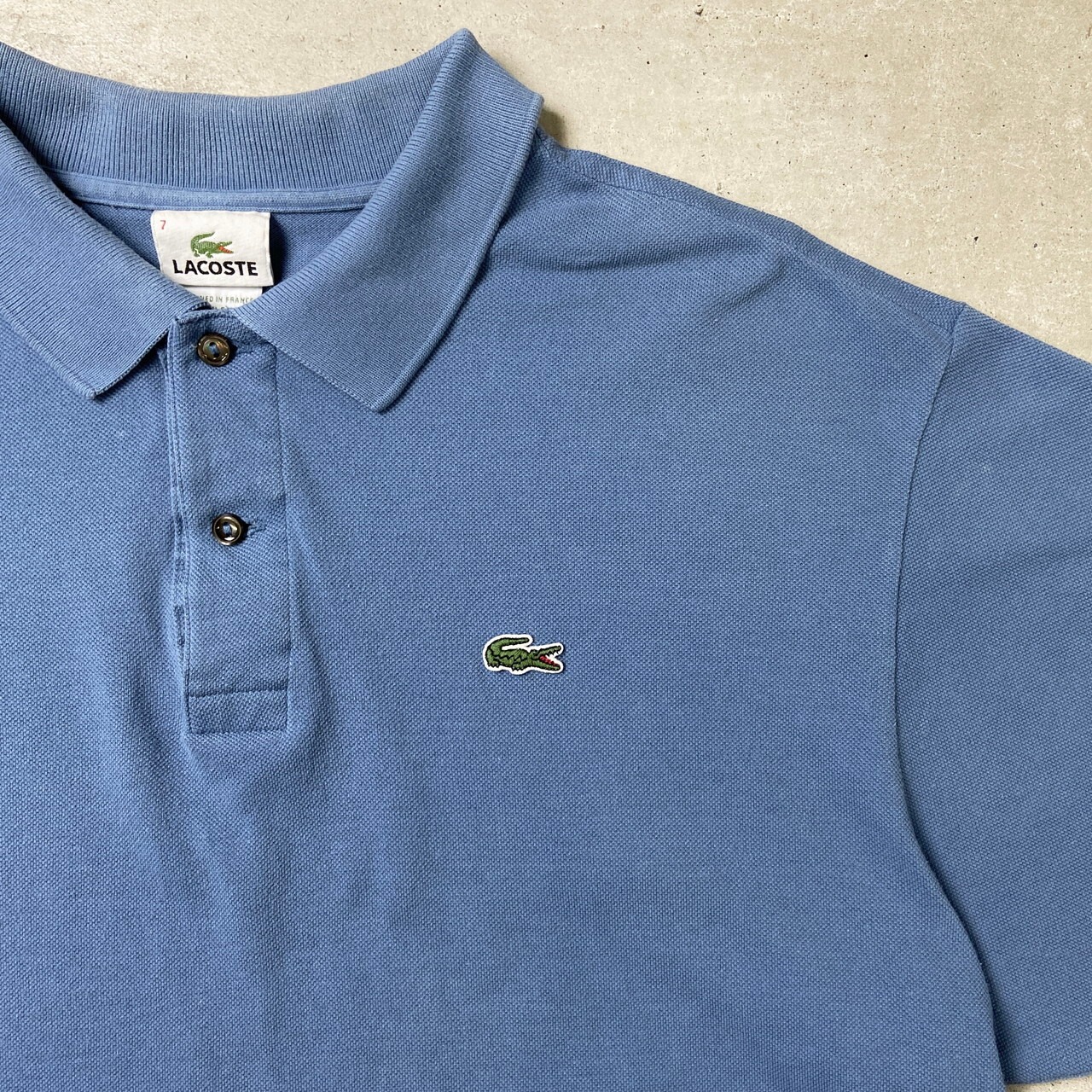 LACOSTE ラコステ フレンチラコステ 鹿の子 ポロシャツ メンズL相当 