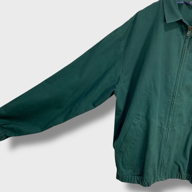 80s ラルフローレン　スウィングトップ　三角タグ　ハリントンジャケット　緑　L