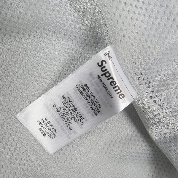 【新品・L】SUPREME ロゴジャケット グレー 24AW 公式購入・試着のみ Size【M】 SUPREME シュプリーム 24AW Spellout Embroidered Track