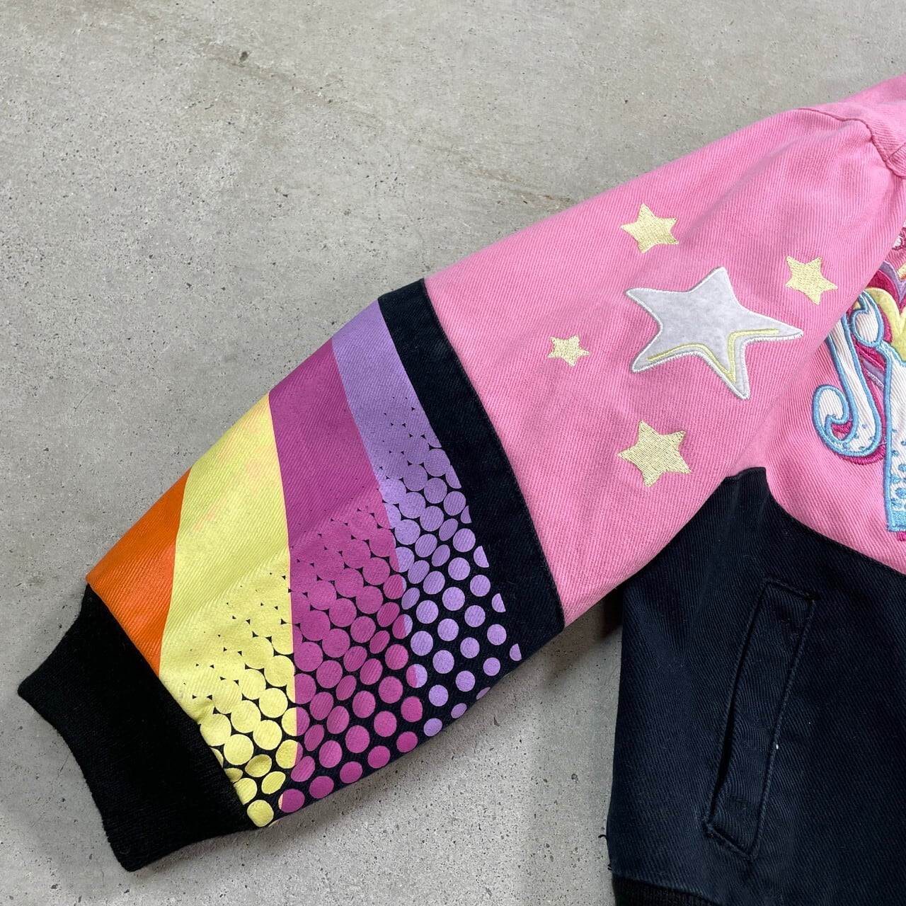 kids】JH DESIGN ジェフハミルトン レーシングジャケット スポンジボブ 