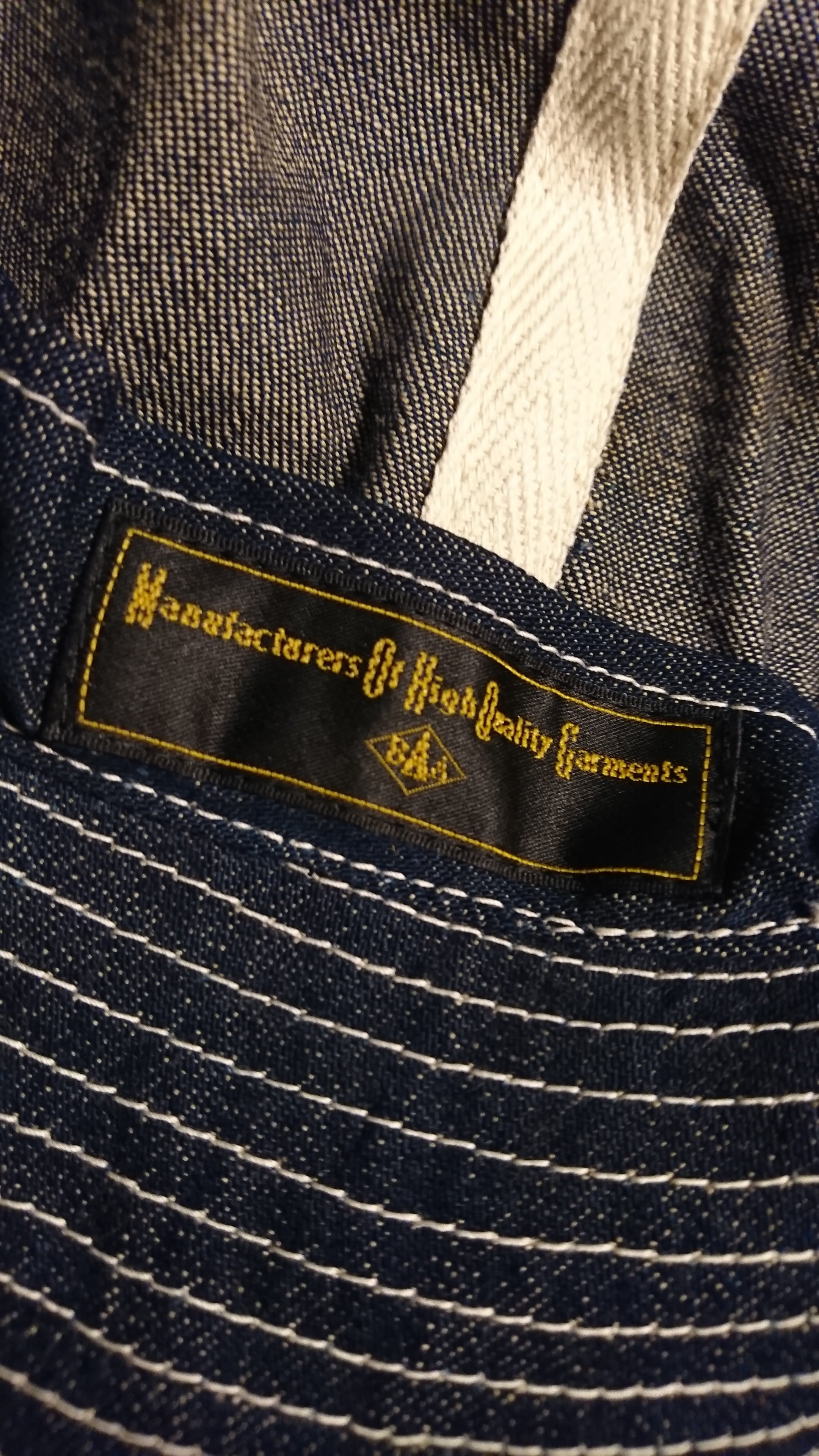 BAA COSTUME MFG. 1942/M-37 US ARMY DENIM HAT ① | BOW