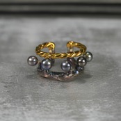 ルリホコリ イヤーカフ