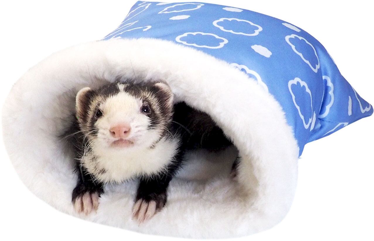 【フェレット】【小動物】 お空の寝ぶくろ(L) 雲/星