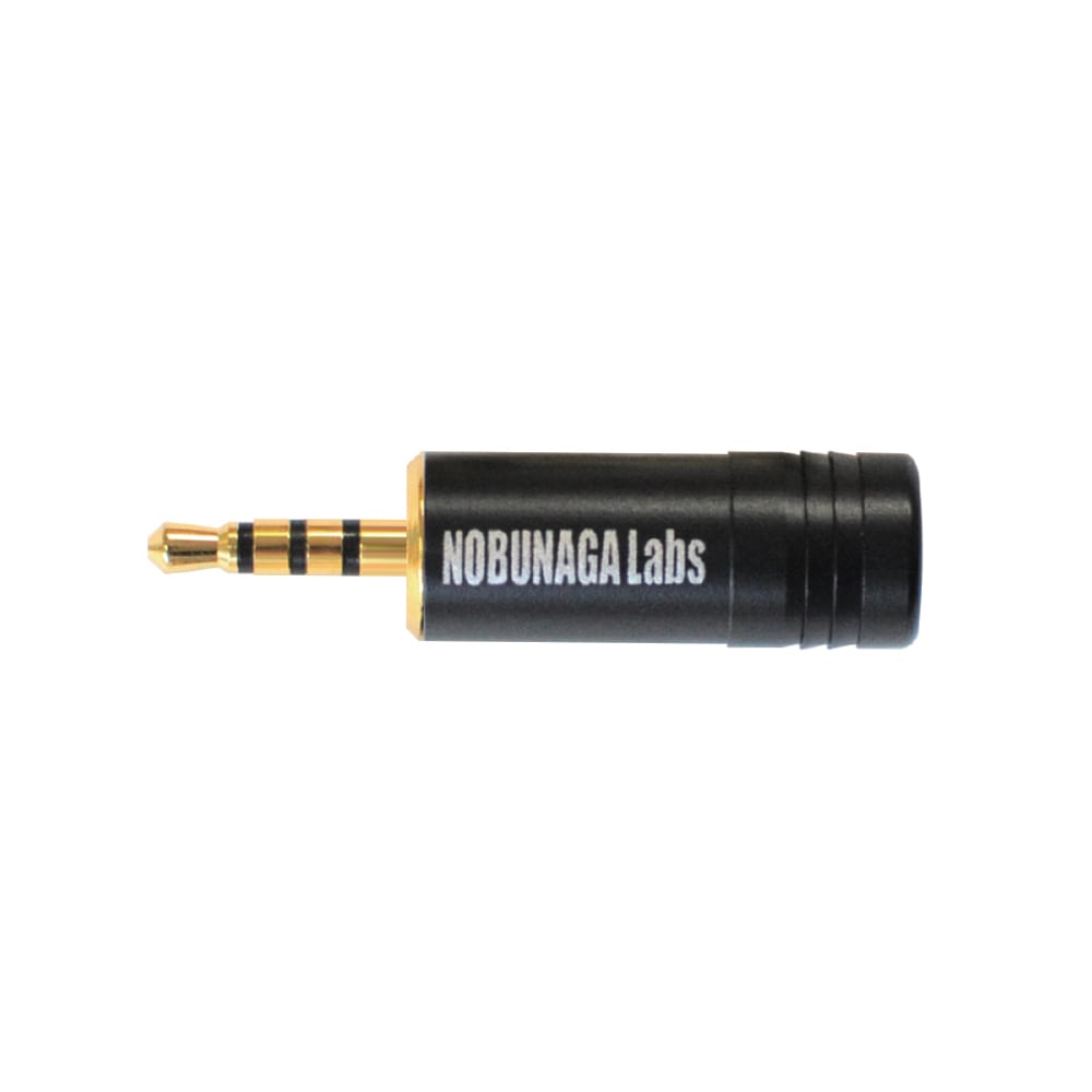 3.5mm3極ステレオミニプラグ NLP-PRO-IS3.5：NOBUNAGA Labs pro studio