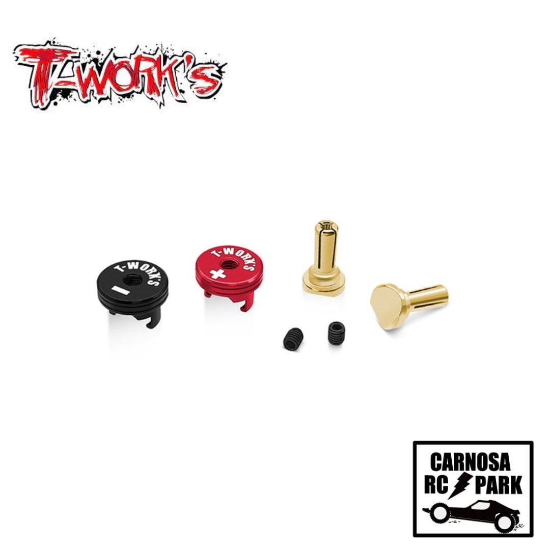T-WORKS ティーワークス】ヒートシンクコネクター4?o［EA-040-4-RB
