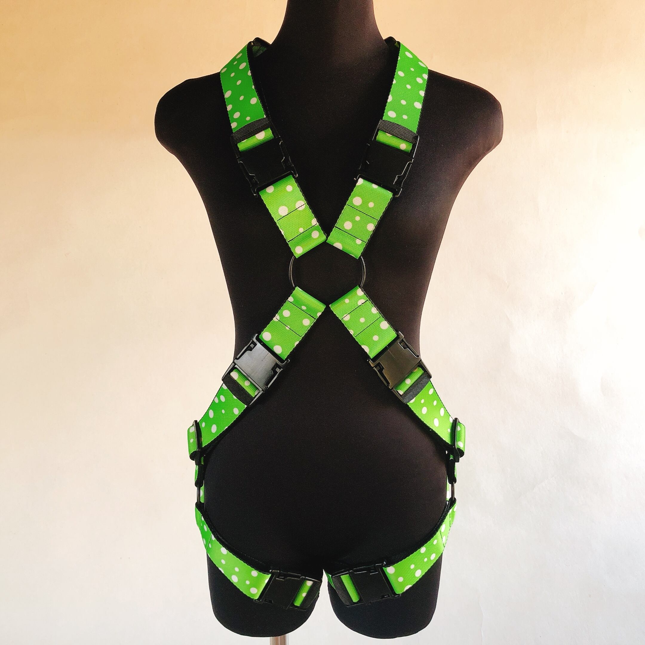 フルハーネス X型 ポッピングリーン
