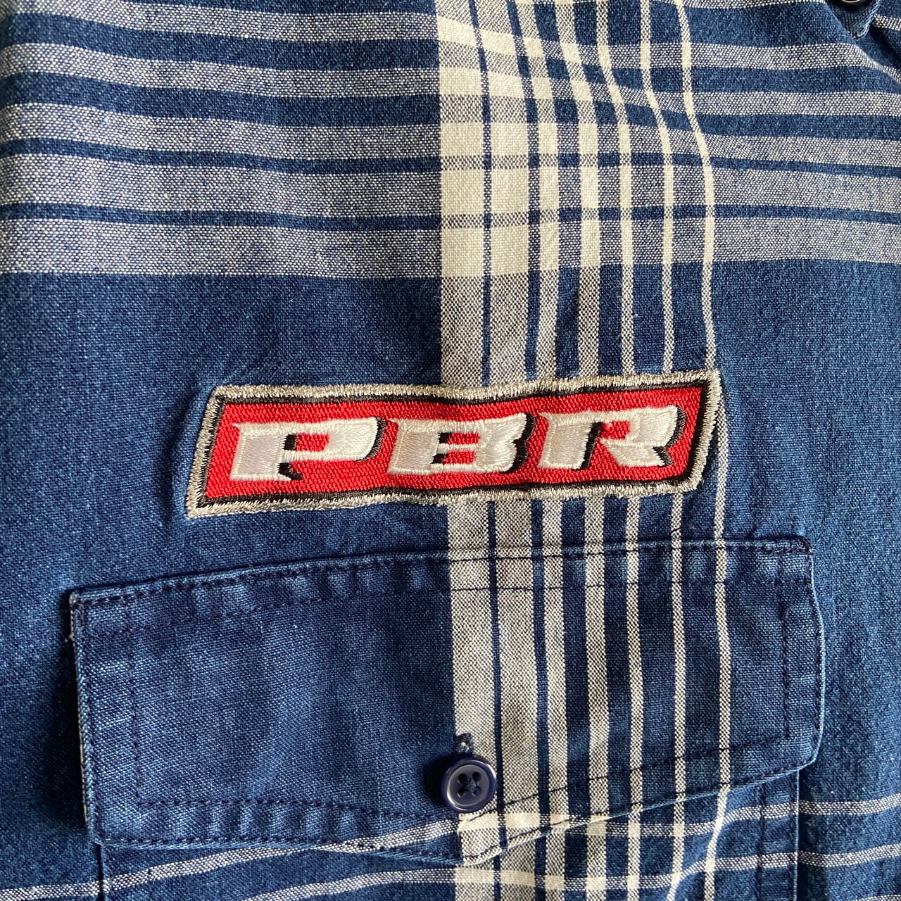 Wrangler ラングラー PBR 企業ロゴ ロデオ 刺繍 切替プリント Wrangler ラングラー PBR 企業ロゴ ロデオ 刺繍 切替プリント