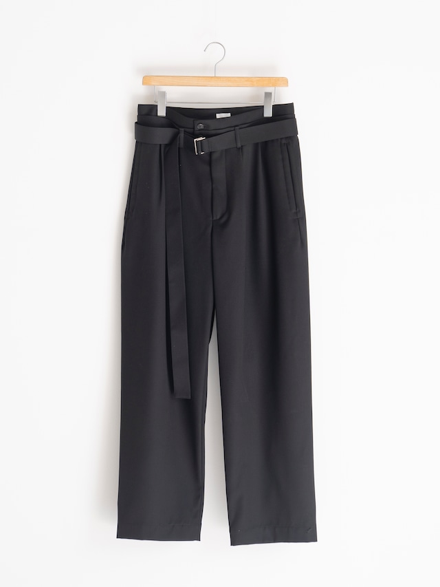 SEEALL　MANCHESTER PANTS　BLACK　SAU51 PT181
