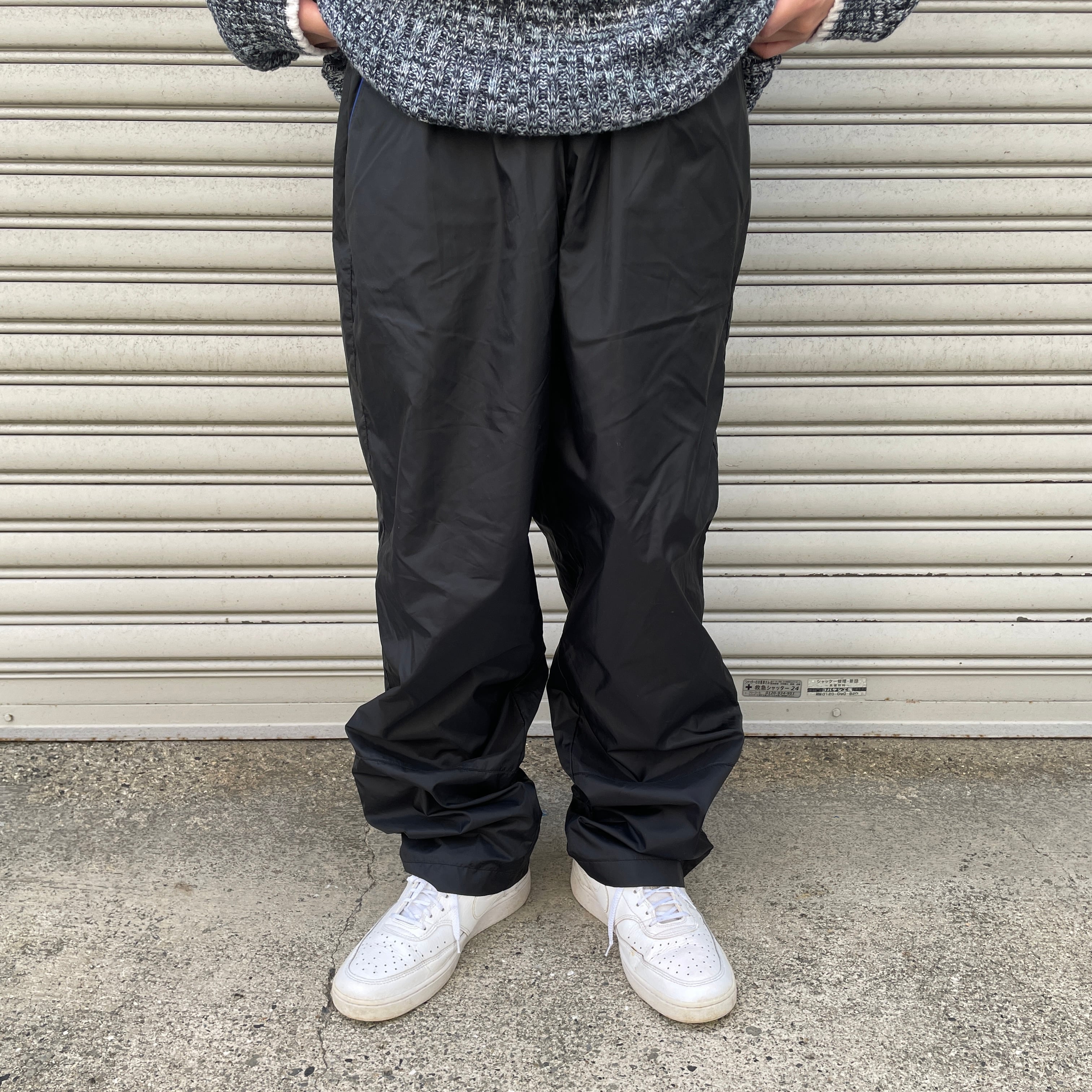 NIKE 90s ナイロンパンツ　ブラック　XL