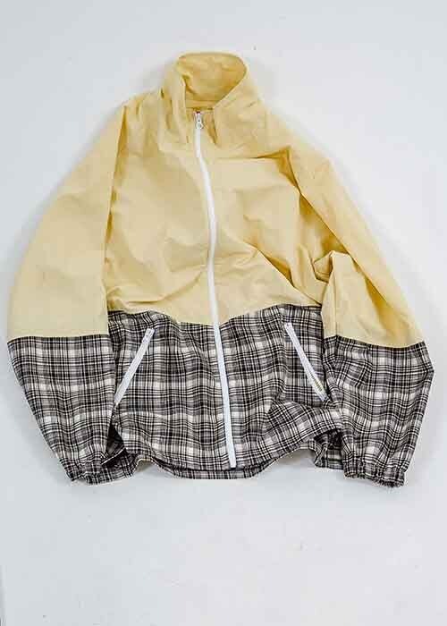 EFFECTEN(エフェクテン)Twill Check Track Jacket