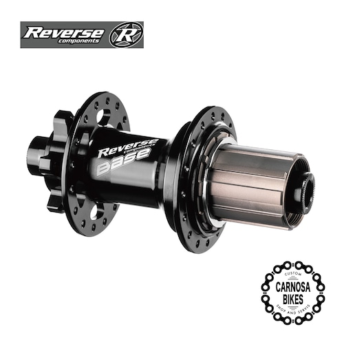 【Reverse Components】BASE Disc リアハブ 32H 135/10+12mm SHIMANO-HG用