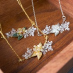 【冬限定】柊の雪化粧  | ネックレス