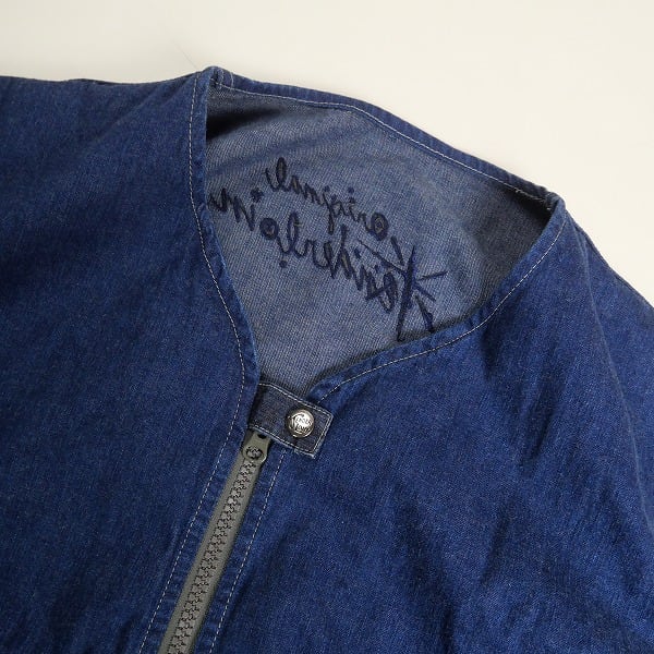 Size【L】 TENDERLOIN テンダーロイン DENIM MA-1 DABO INDIGO Size【L】 TENDERLOIN テンダーロイン DENIM MA-1 DABO INDIGO