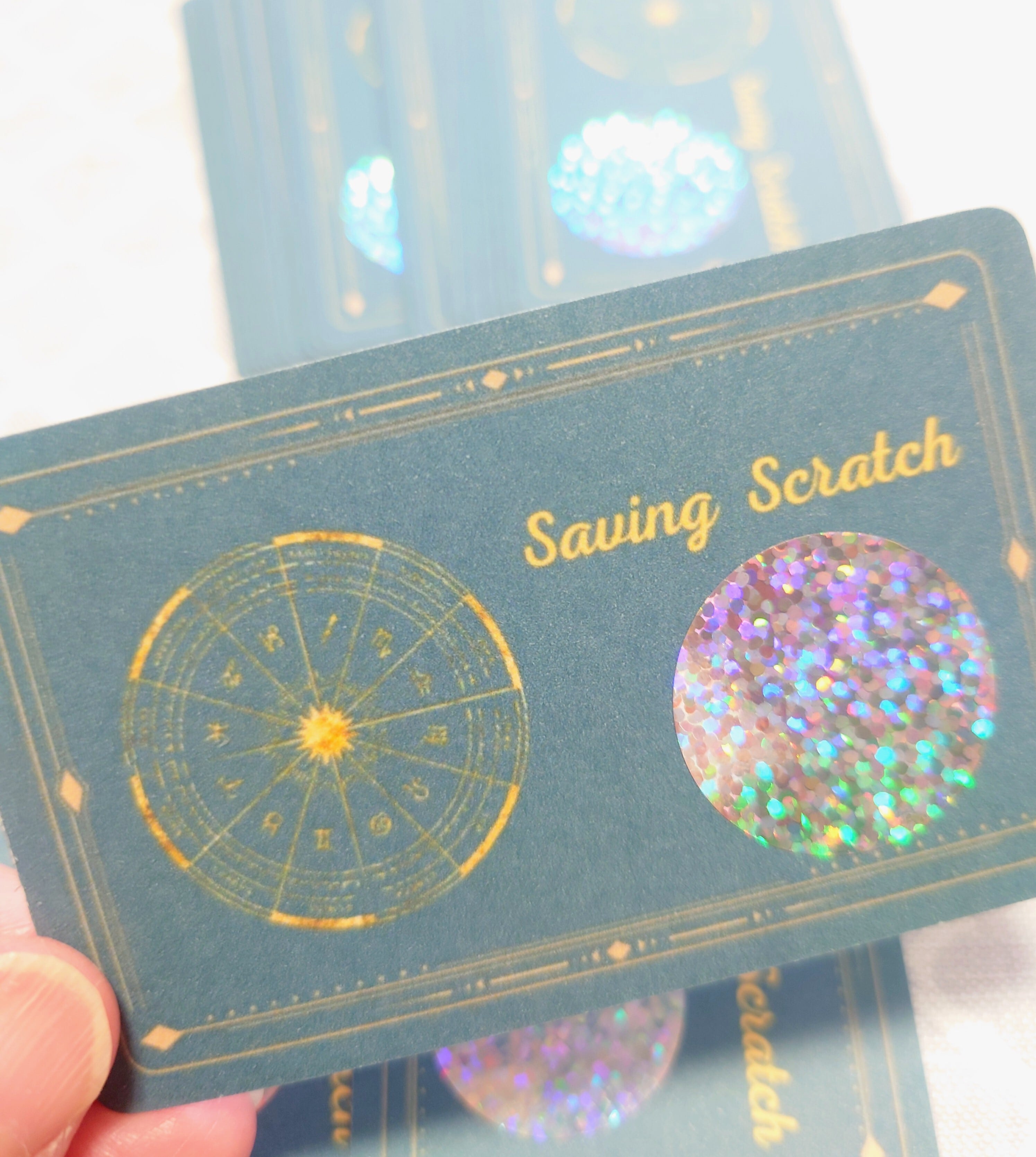 Ｏ宮　星座リフィル＆スクラッチ　タロットスクラッチ Savingスクラッチ 星座デザイン | PAY ID