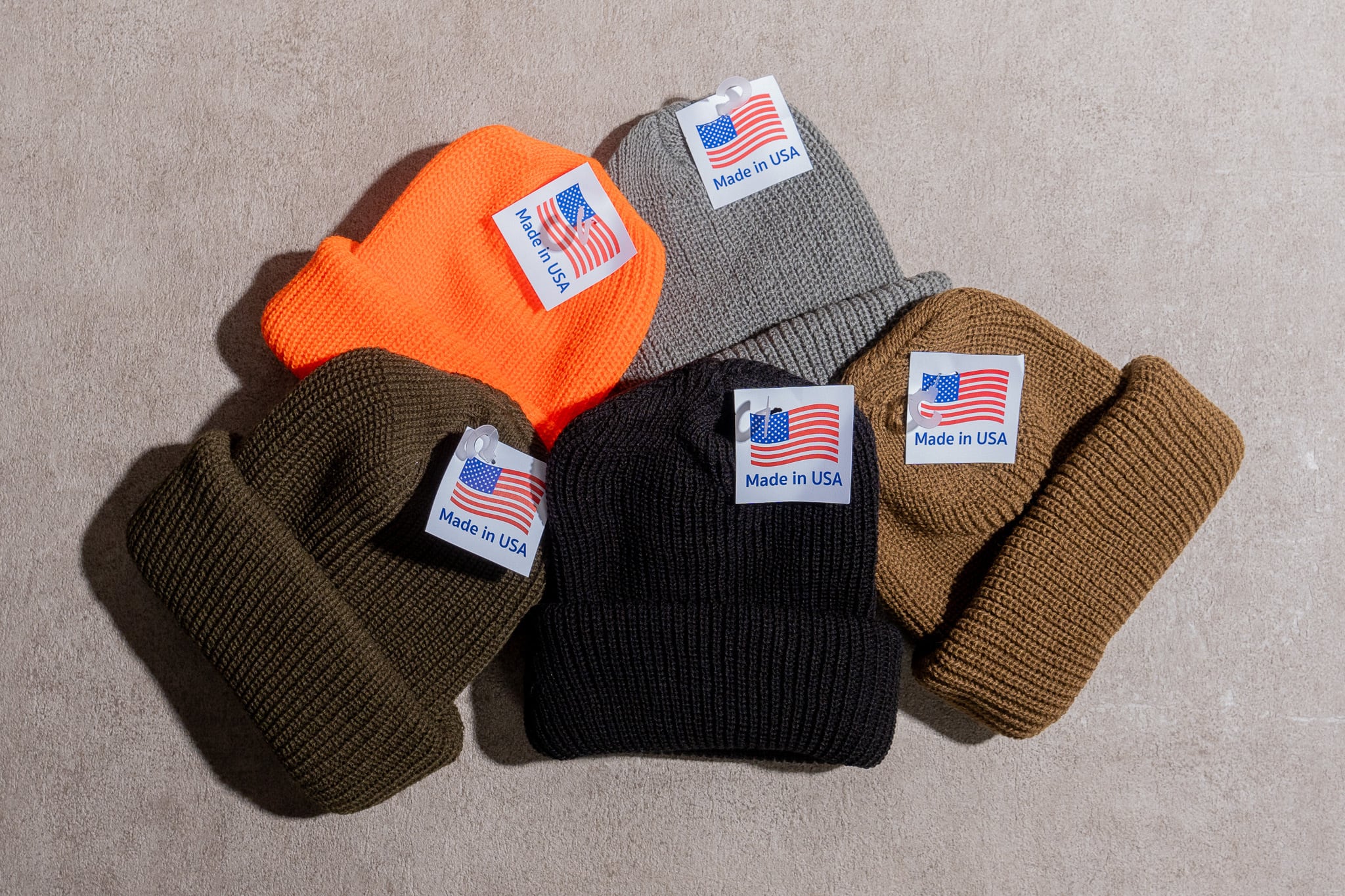 MADE IN USA】ACRYLIC KNIT CAP USA製 アクリルニットキャップ 新品