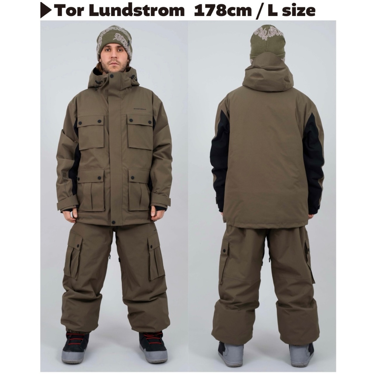 BEYOND MEDALS 『 Cargo Pants 2L 』 24-25 スノーボード ウェア 