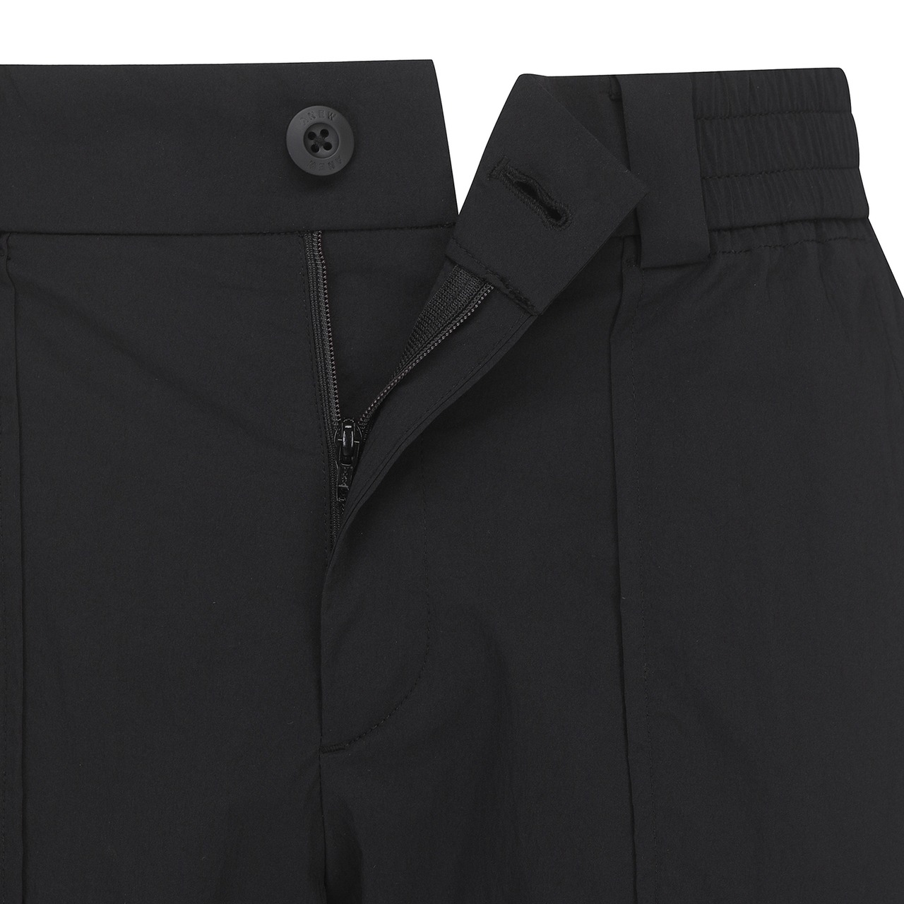 MEN ZIPPER POINT HALF PANTS