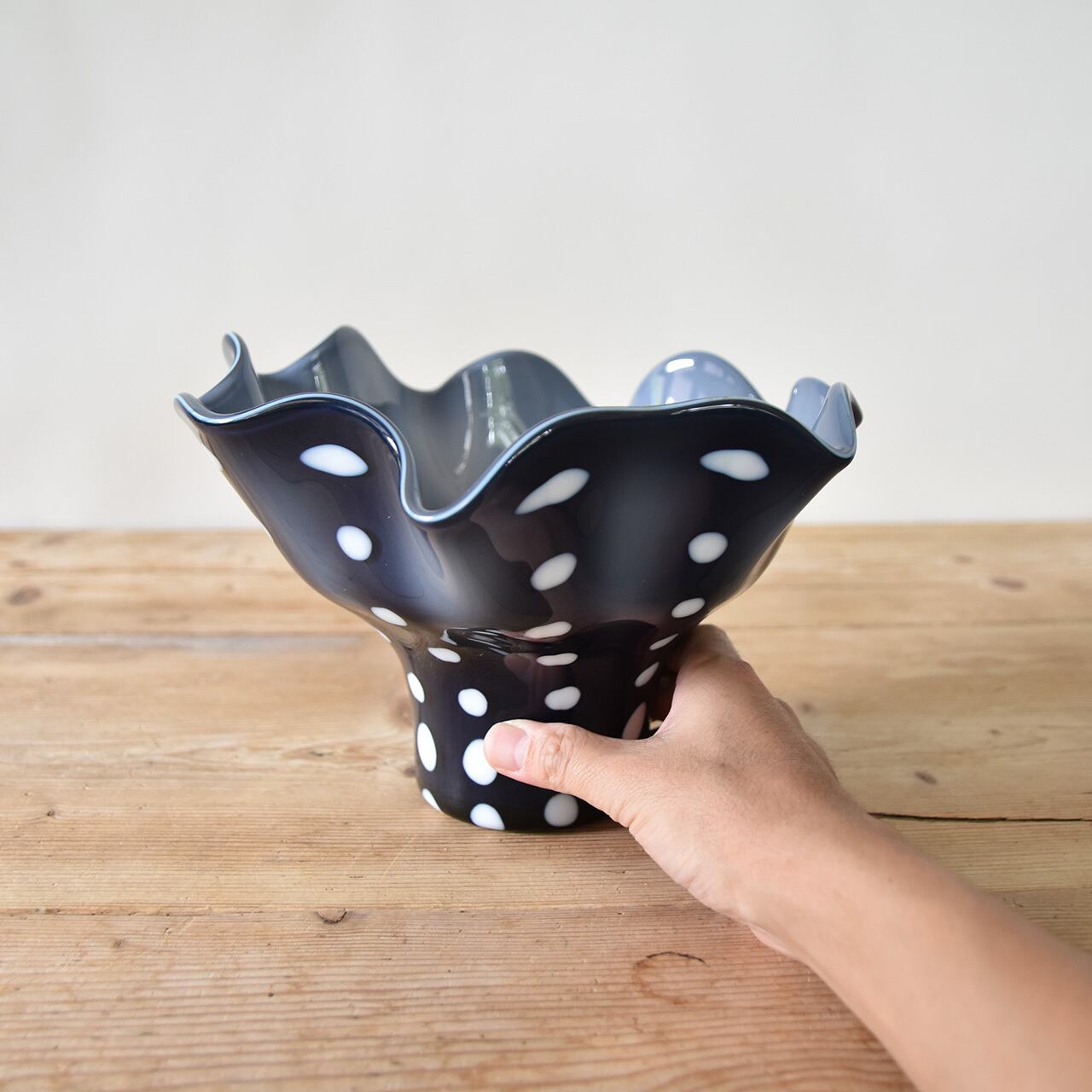 Glass Flower Vase / ガラス フラワーベース (花瓶) / GV-004 | BANSE