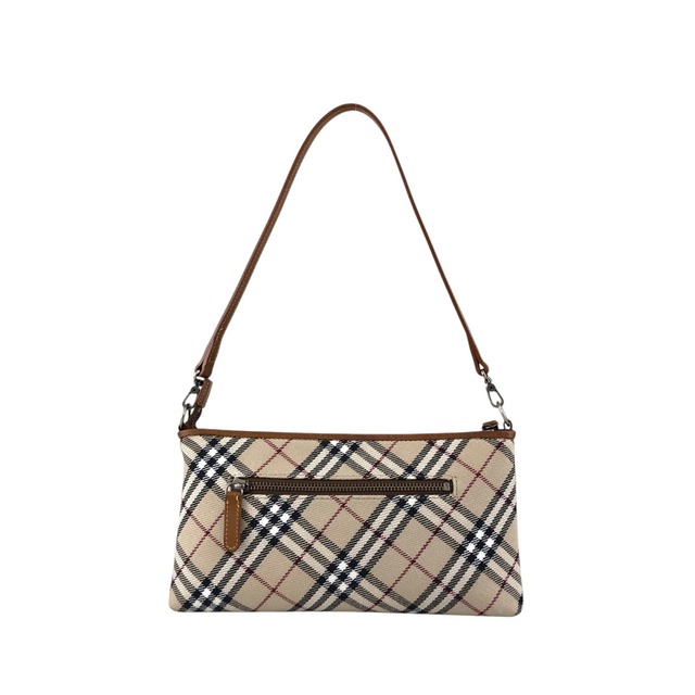 BURBERRY バーバリー ノバチェック ショルダーバッグ ベージュ PVC 2WAY vintage ヴィンテージ オールド 2zcrez