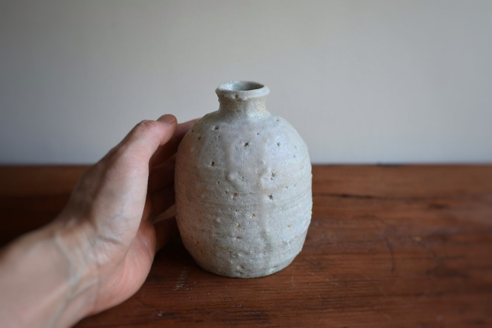 自然釉花入 〈山本閑象〉 | 無碍 －muge－