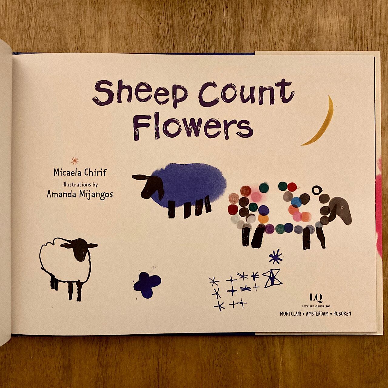 Sheep Count Flowers 素敵な洋書の絵本屋さん Read Leaf Books