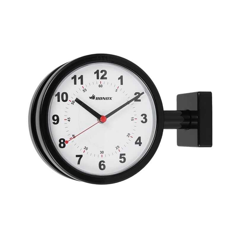 【DULTON】DOUBLE FACE CLOCK 170D / BLACK | 正光堂時計店 powered by BASE