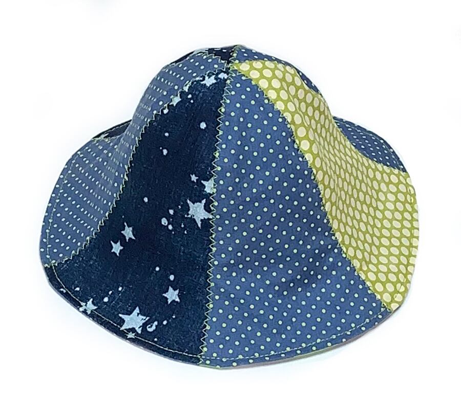 チューリップハット48cm(2歳頃)_イラストフラワー柄 | Raff