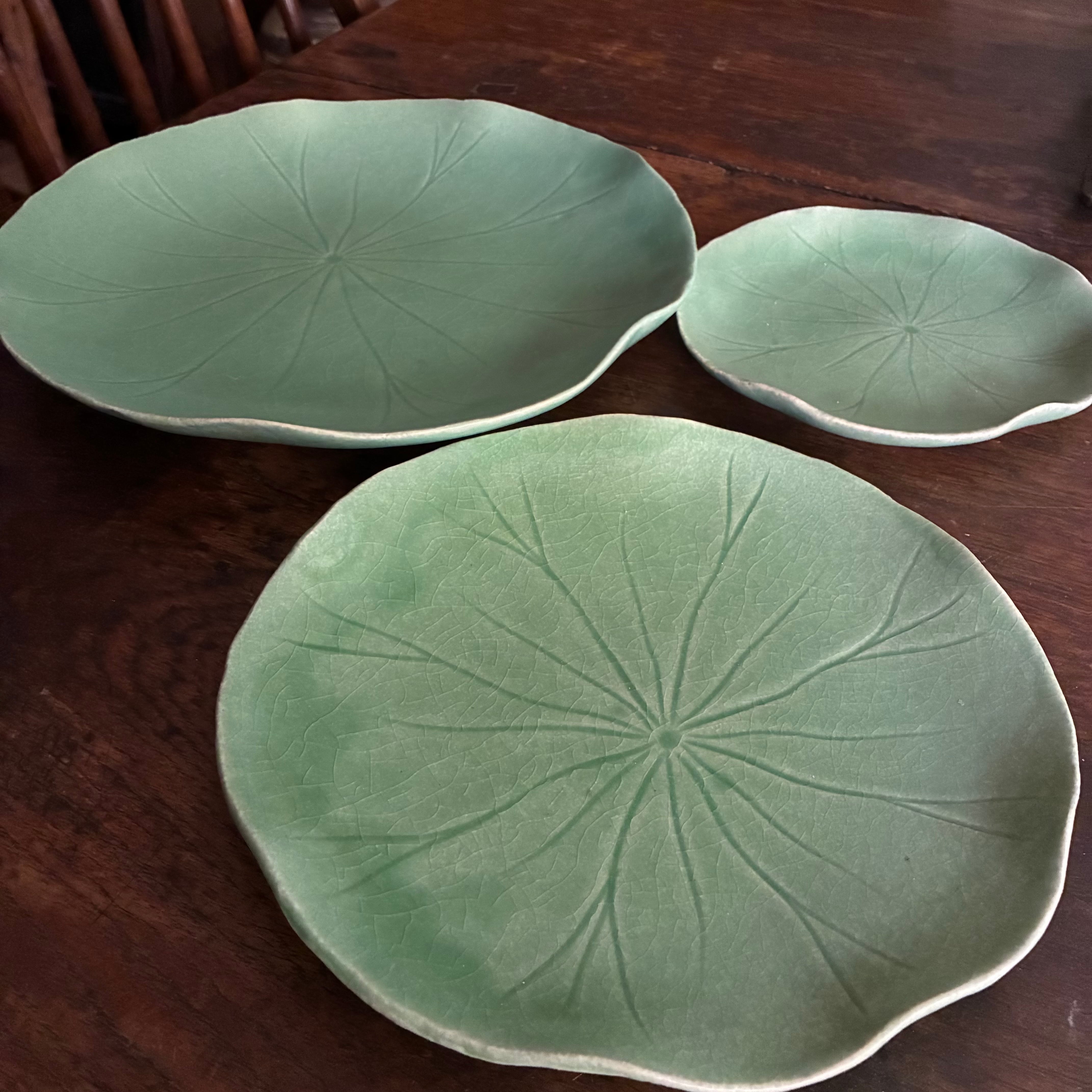26夏】【オンライン限定】葉皿 (幅 16 cm) 蓮 | TSUNE;田中恒子の器