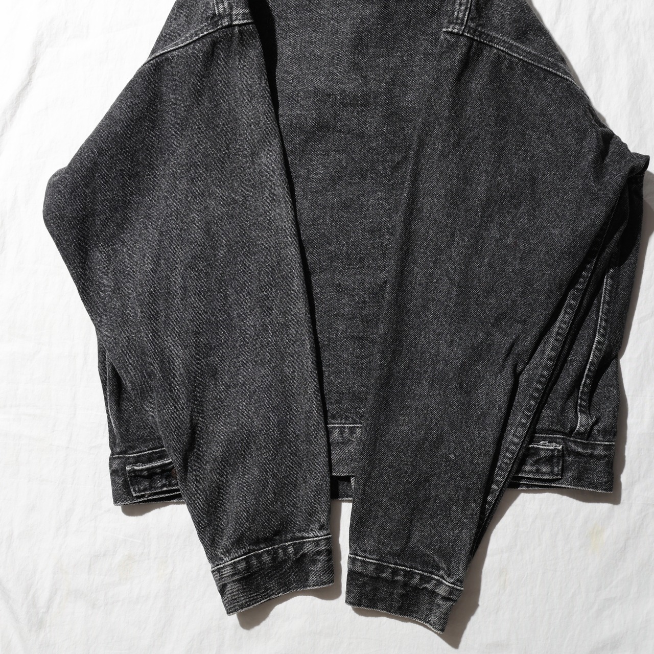 極美品 M 89年 70507-4858 先染めブラック デニムジャケット Levi’s リーバイス