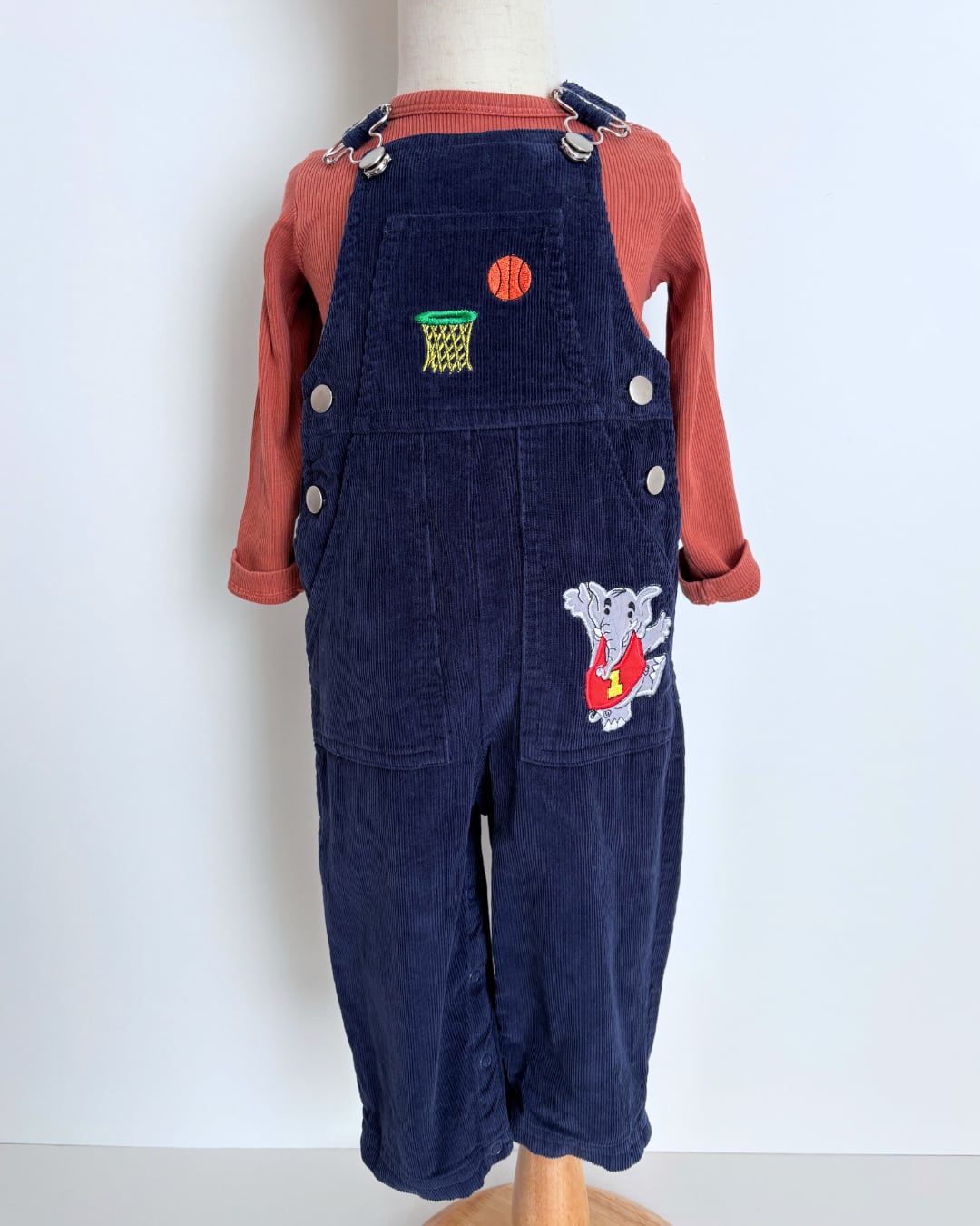 【18m】エレファント オーバーオール