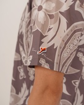 【SUNS】PAISLEY PATTERN OPEN COLLAR SHIRTS［RSS025］