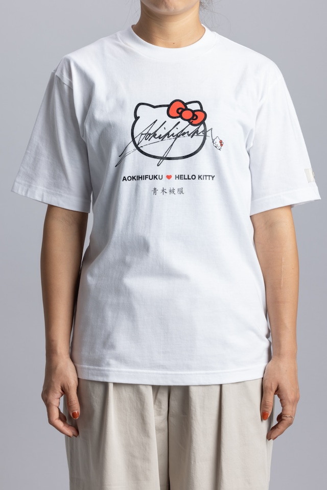 【青木被服×ハローキティ】スペシャルコラボ Tシャツ