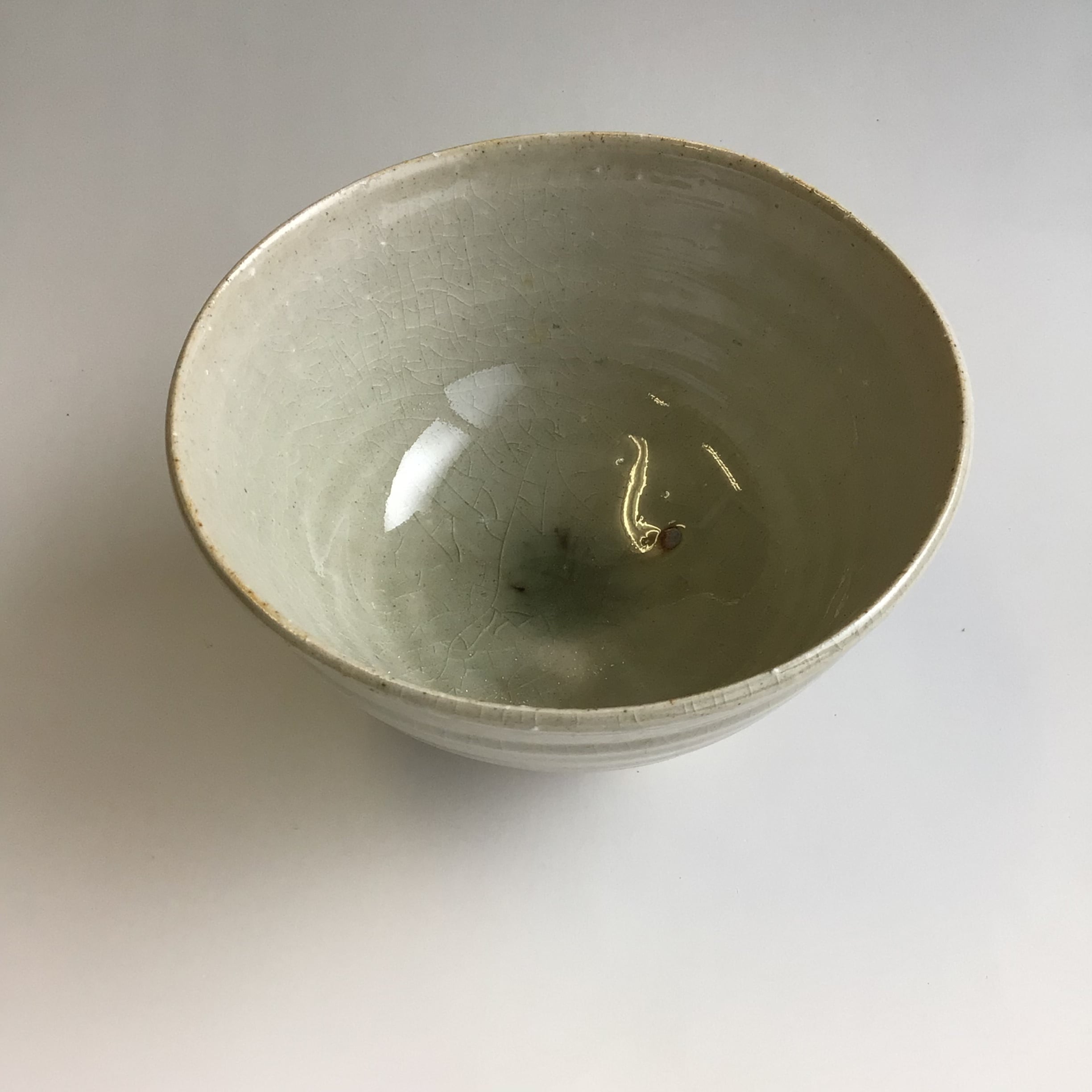 抹茶茶盌 松灰緑釉 井戸型 | （有）勝景庵