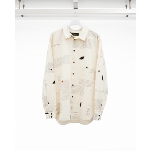 [Aleksandr Manamis] (アレクサンダーマナミス) 2251691 CLASSIC SHIRT (hervarium notes)