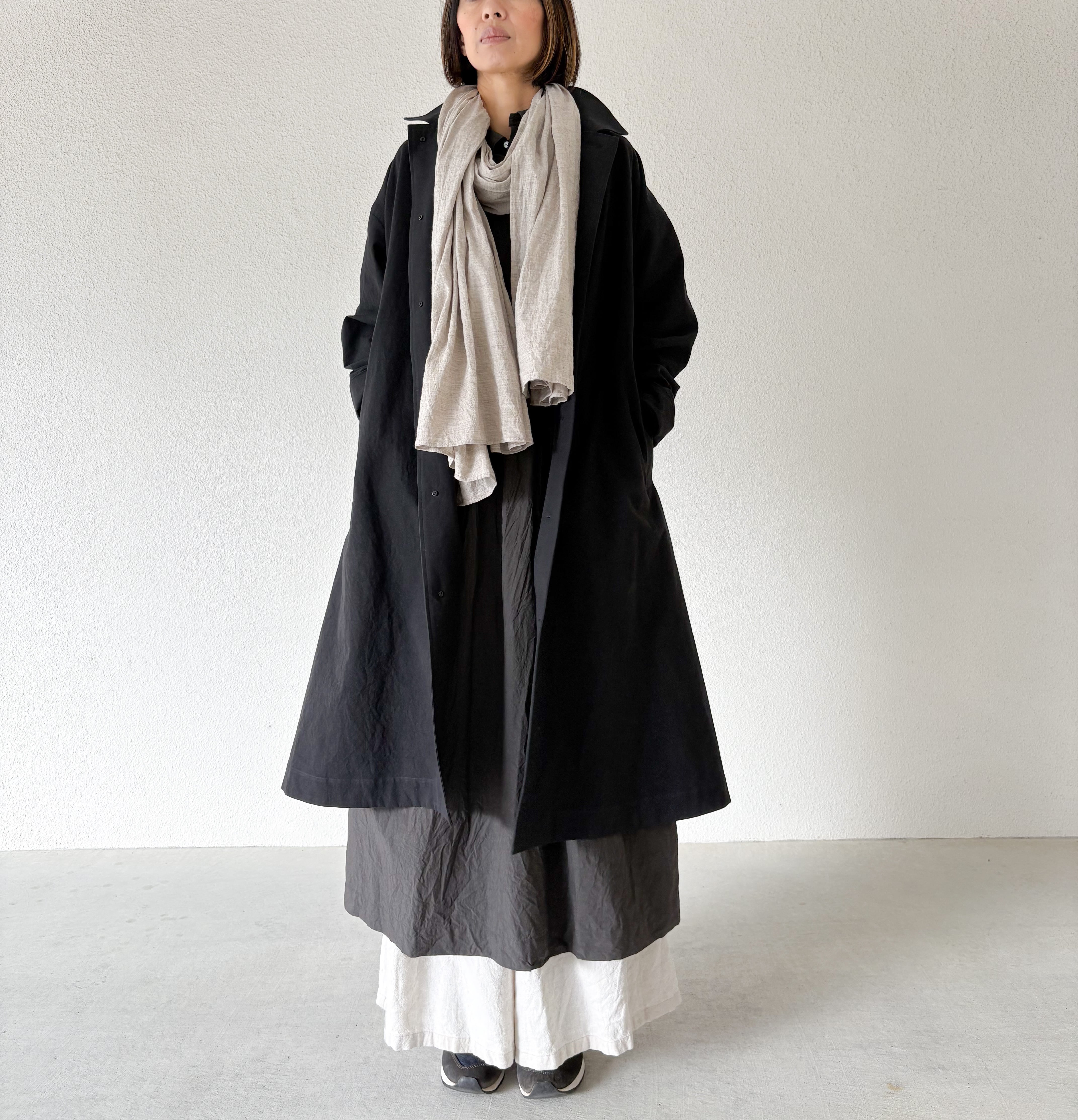 コットンポプリン バルマカーンコート(裏地付き) | Fabric-okinawa