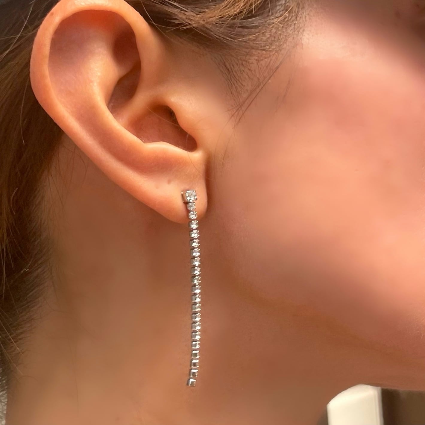 揺れる♡金属アレルギー対応 316L サージカルステンレス CZ ジルコニア