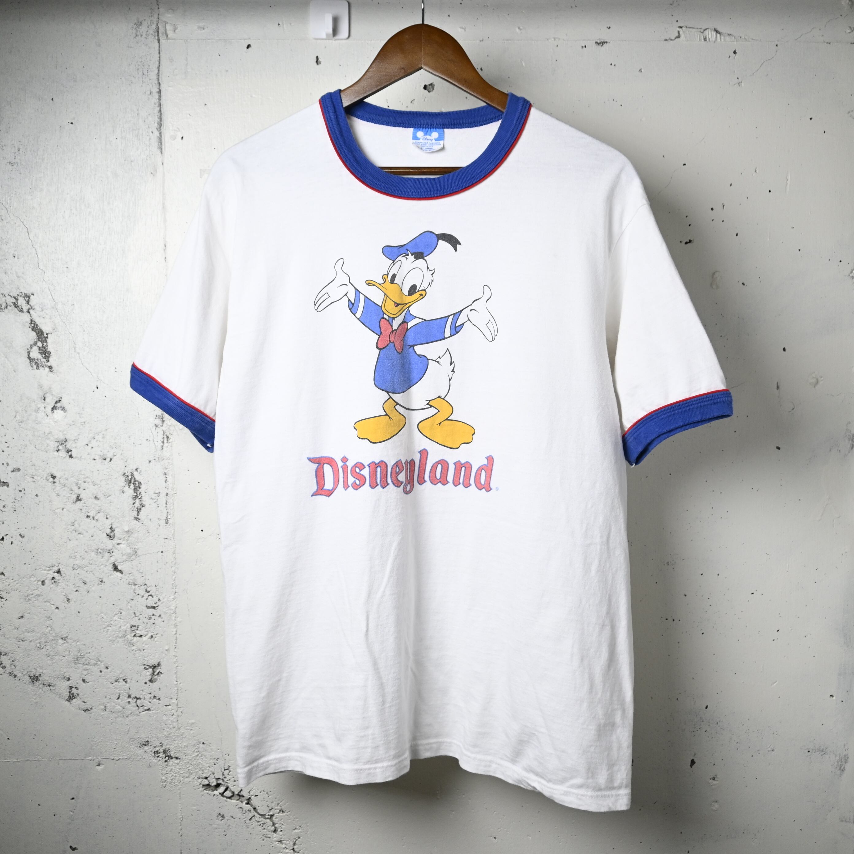 Disney Donald Duck Vintage 80s USA製 Walt World 1990