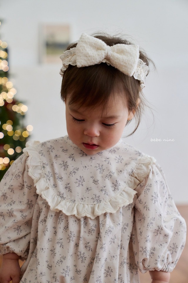 [bebenine] rozel flower suit