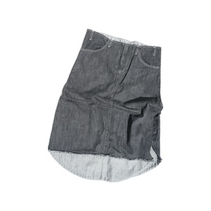 【rihei】Denim Skirt (black)