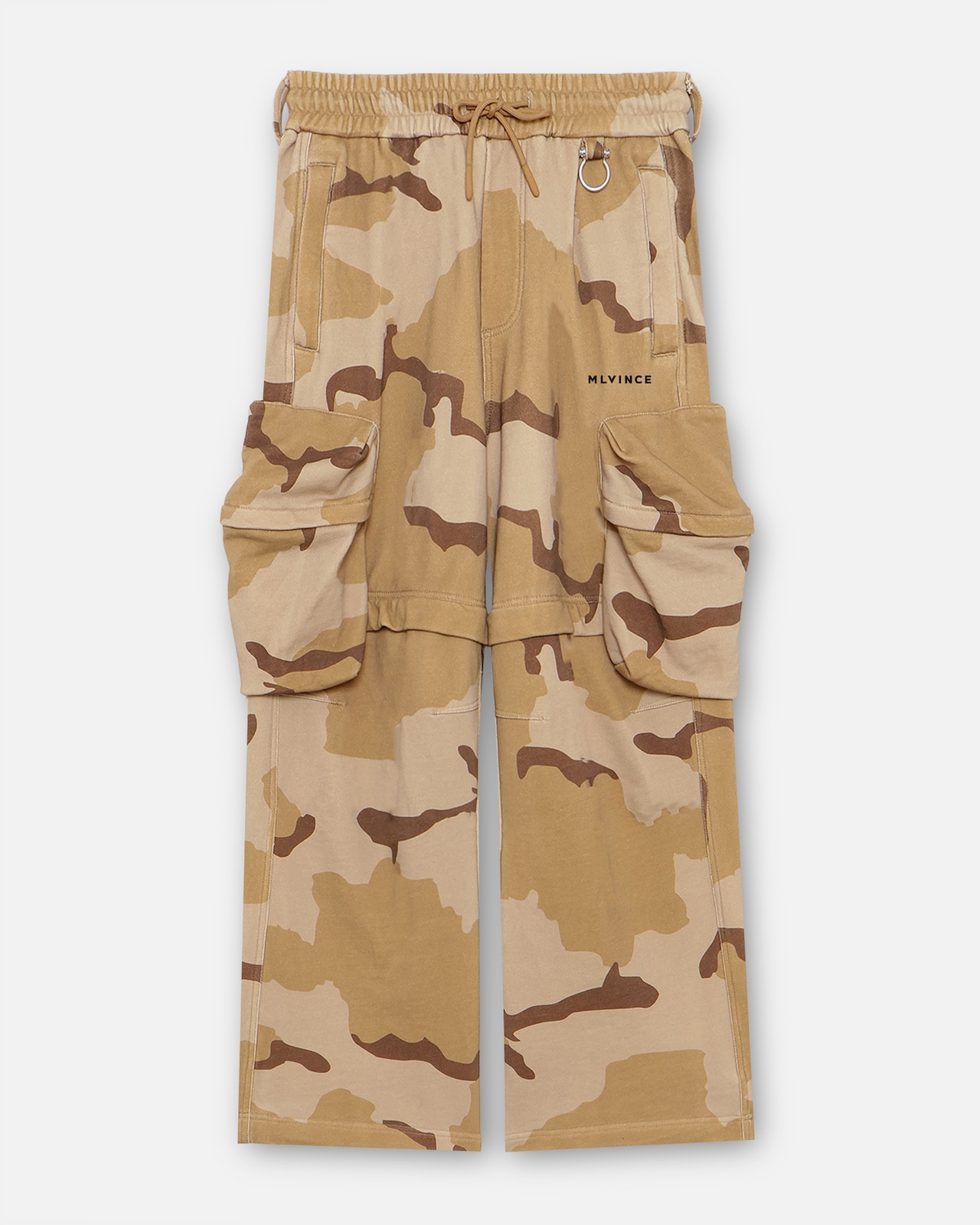 MLVINCE / 2way sweat cargo pants desert