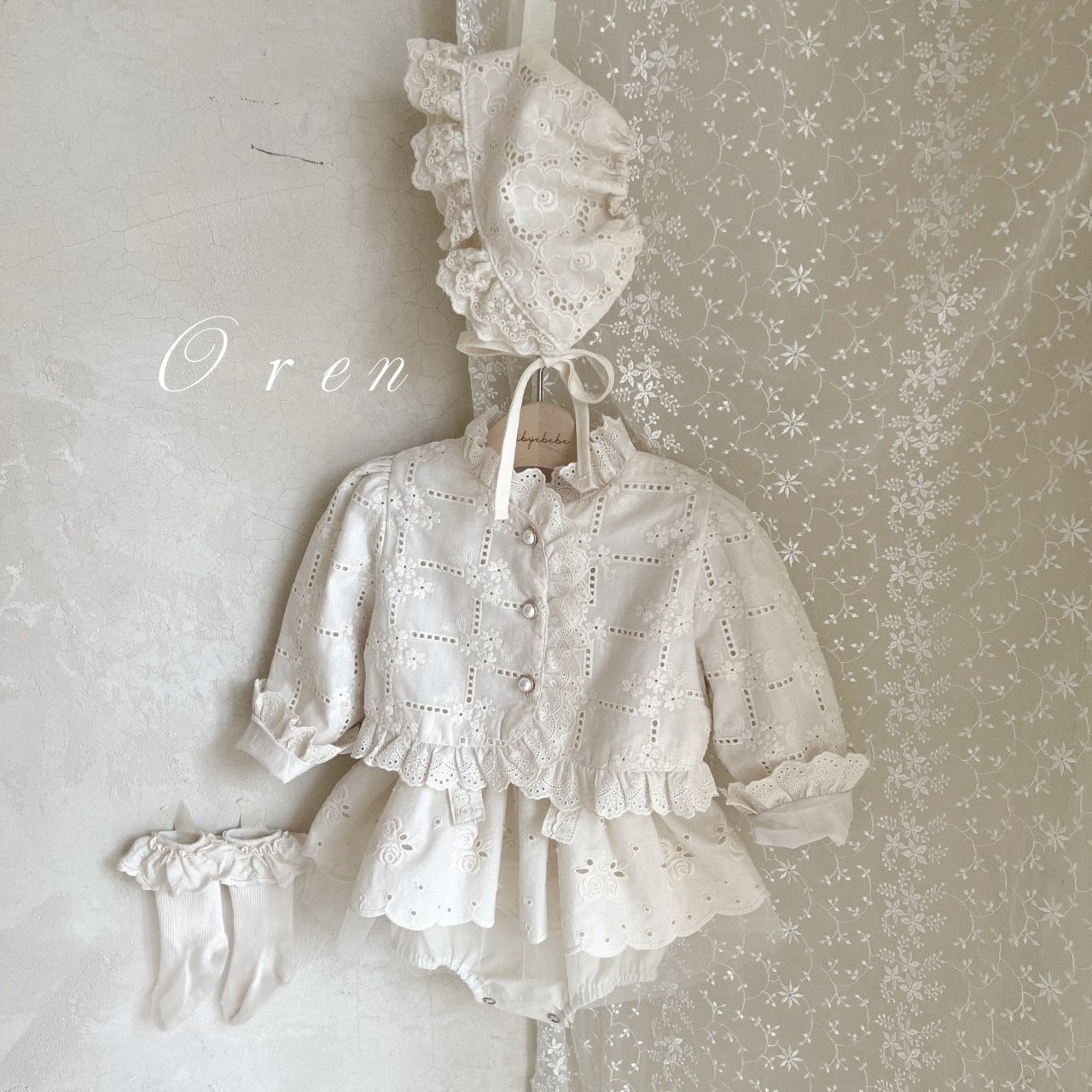 予約】❁ OREN ￤Bianca lace cardigan | liberche