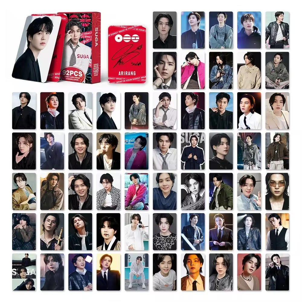 BTS ARIRANG SUGA 60+32枚セット フォトカード | KPOWER