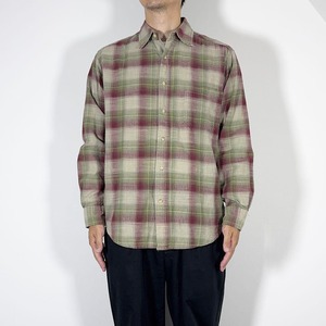 ST.JOHN’S BAY plaid L/S shirt M 古着